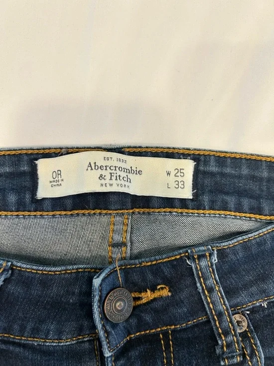 Abercrombie & Fitch Dark Blue Skinny Jeans - Picture 4 of 4